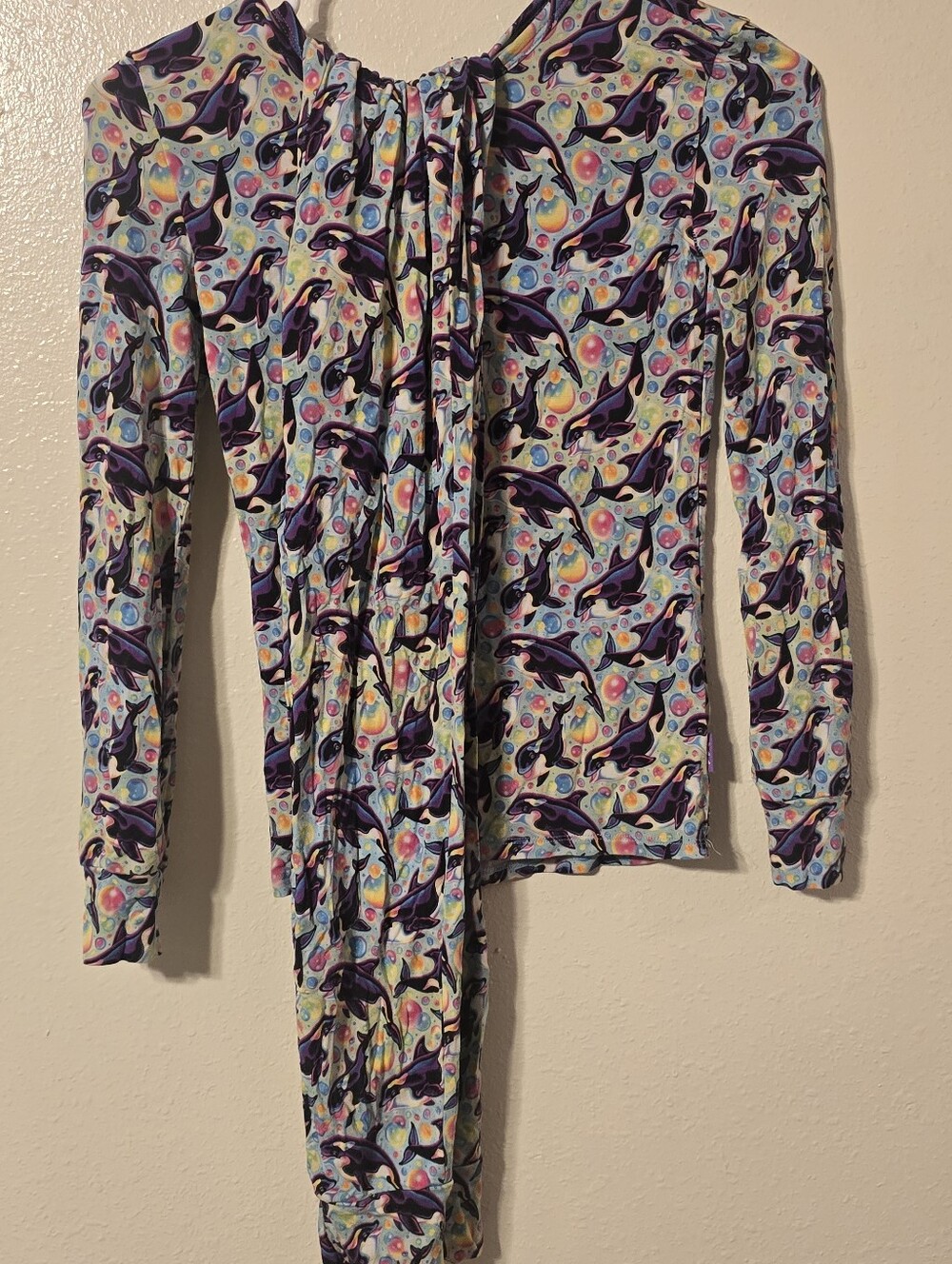 Posh Peanut x Lisa Frank Max Splash Pajama Set 10Y/12Y EUC
